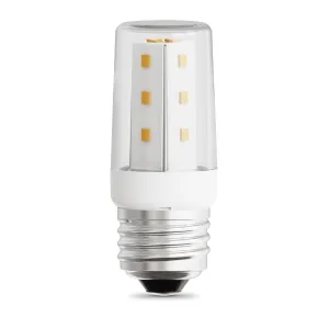 3.3W (40W Replacement) Soft White (2700K) E26 Base T9 Non-Dimmable Appliance LED