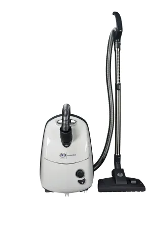 AIRBELT E1 Kombi Canister Vacuum w/Combination Nozzle 91602AM, Artic White