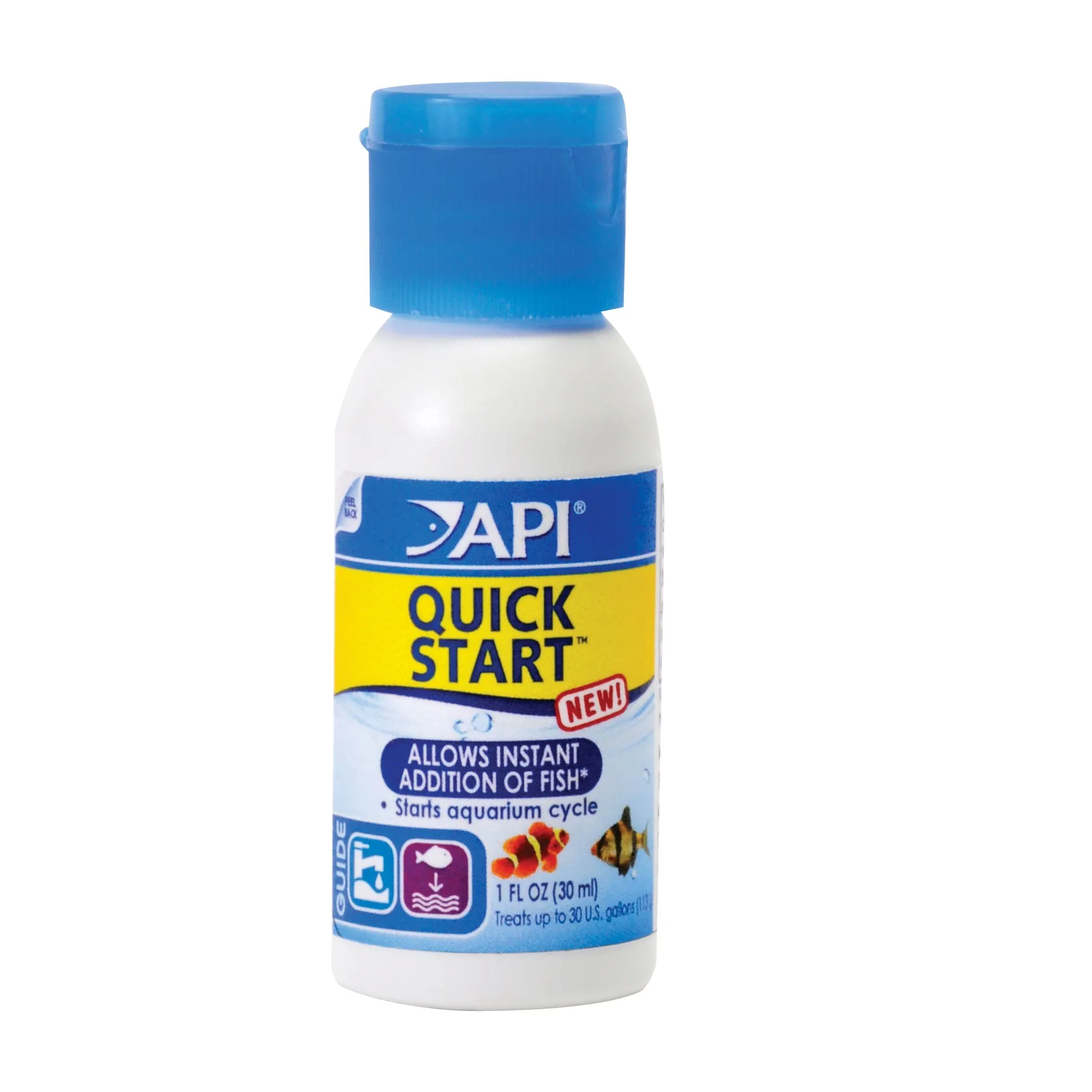 API Quick Start Freshwater and Saltwater Aquarium Water Treatment