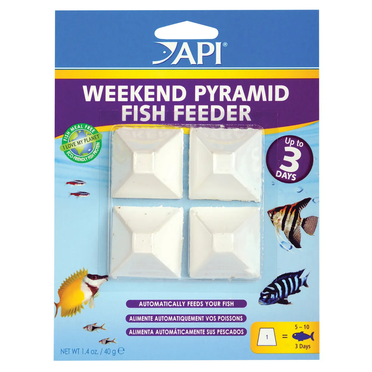 API Weekend Pyramid Fish Feeder (Special Order Product)