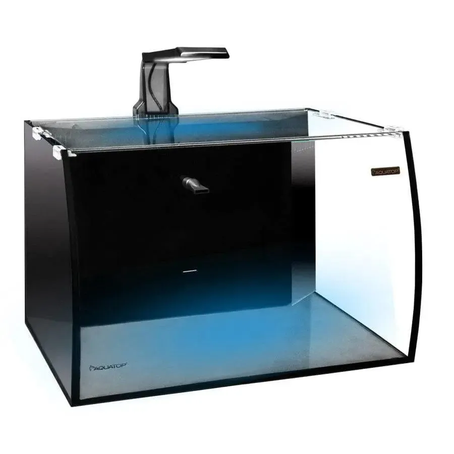 Aquatop Vertical Bowfront Aquarium Kit