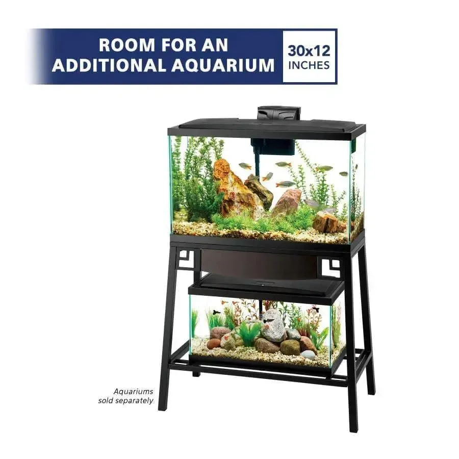 Aqueon Forge Metal Aquarium Stand