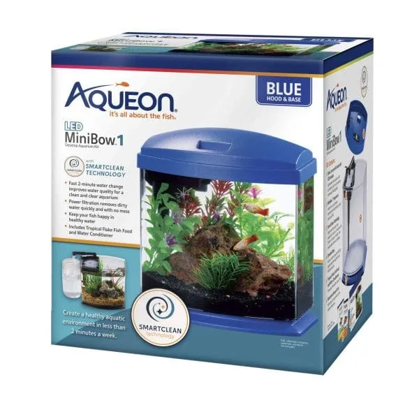 Aqueon LED MiniBow1 Aquarium Kit