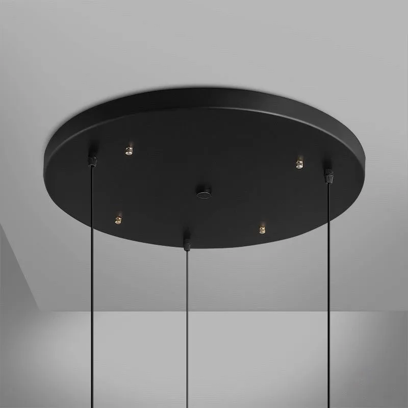 Black Multi Ceiling Light Mount Cover