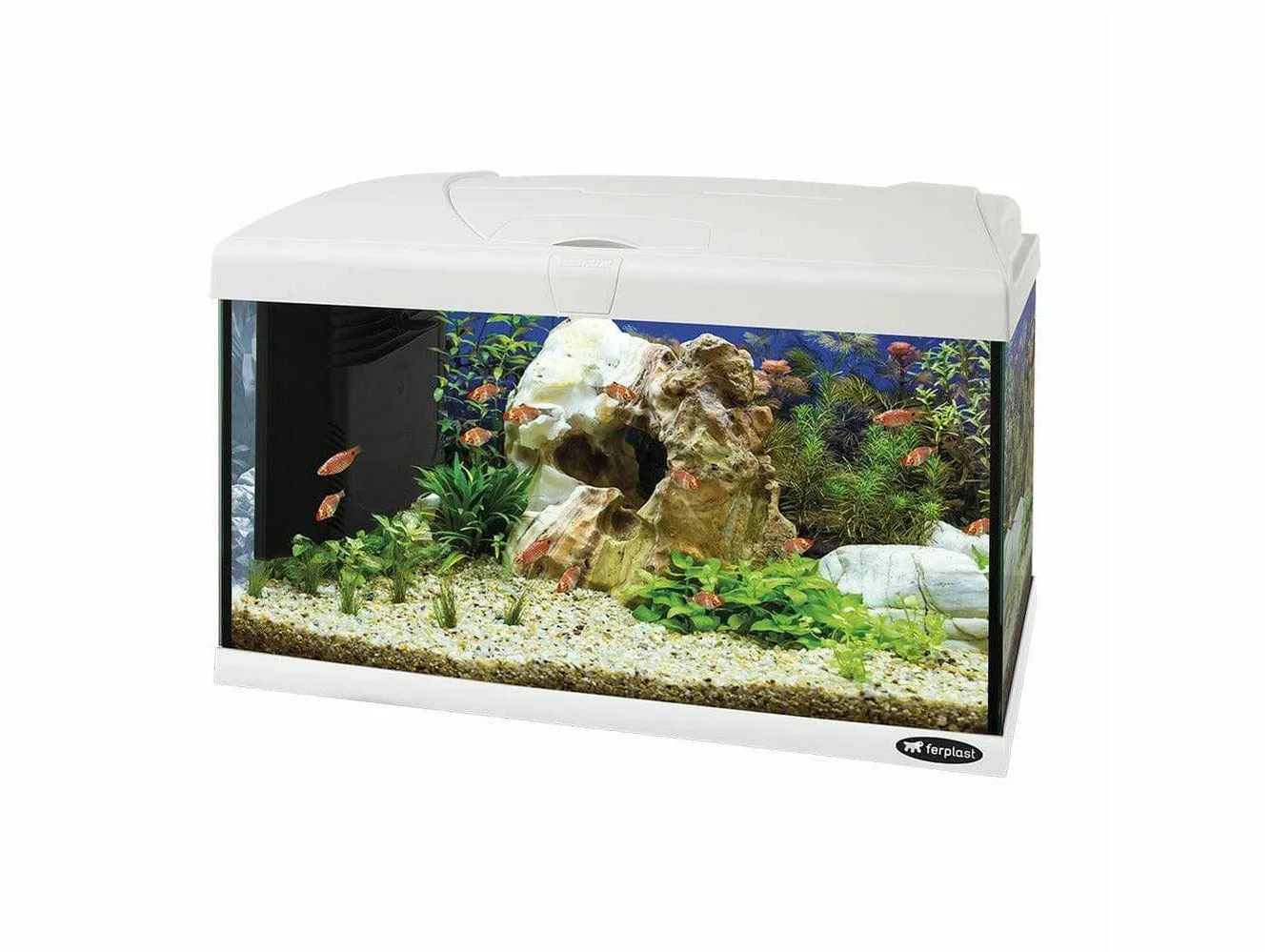 Capri 60 Led Black Aquarium