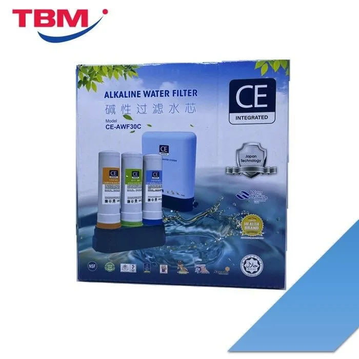 CE Integrated CE-AWF30C Water Filter Cartridge For Three Filter (UF MEMBRANE FILTER/ALKALINE FILTER/CARBON BLOCK FILTER)