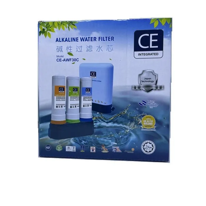 CE Integrated CE-AWF30C Water Filter Cartridge For Three Filter (UF MEMBRANE FILTER/ALKALINE FILTER/CARBON BLOCK FILTER)