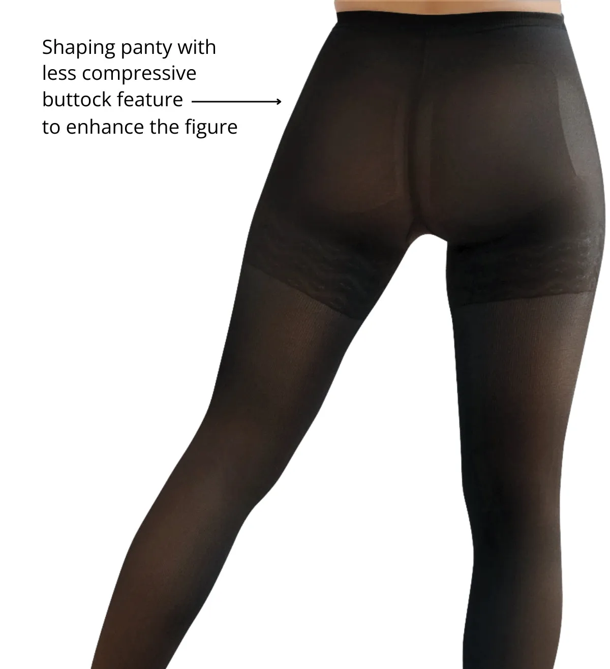 Classic Compression Open Toe Pantyhose