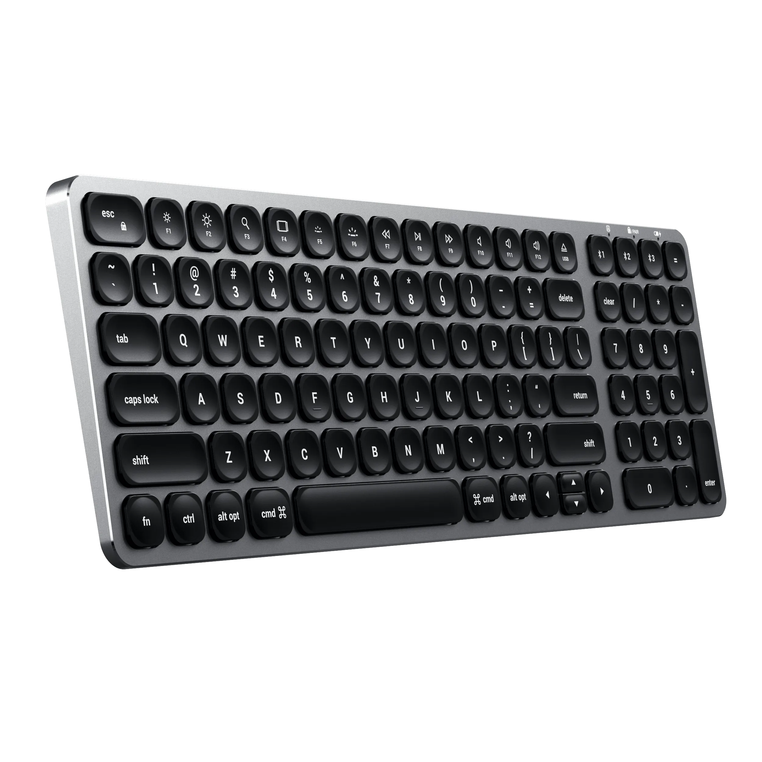 Compact Backlit Bluetooth Keyboard