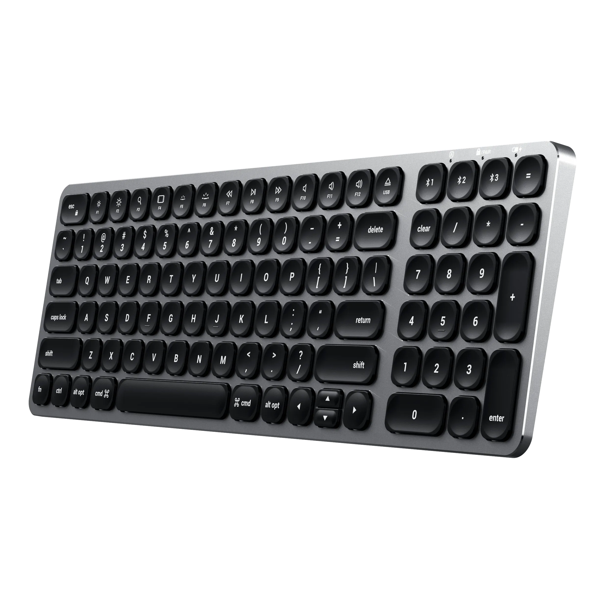 Compact Backlit Bluetooth Keyboard