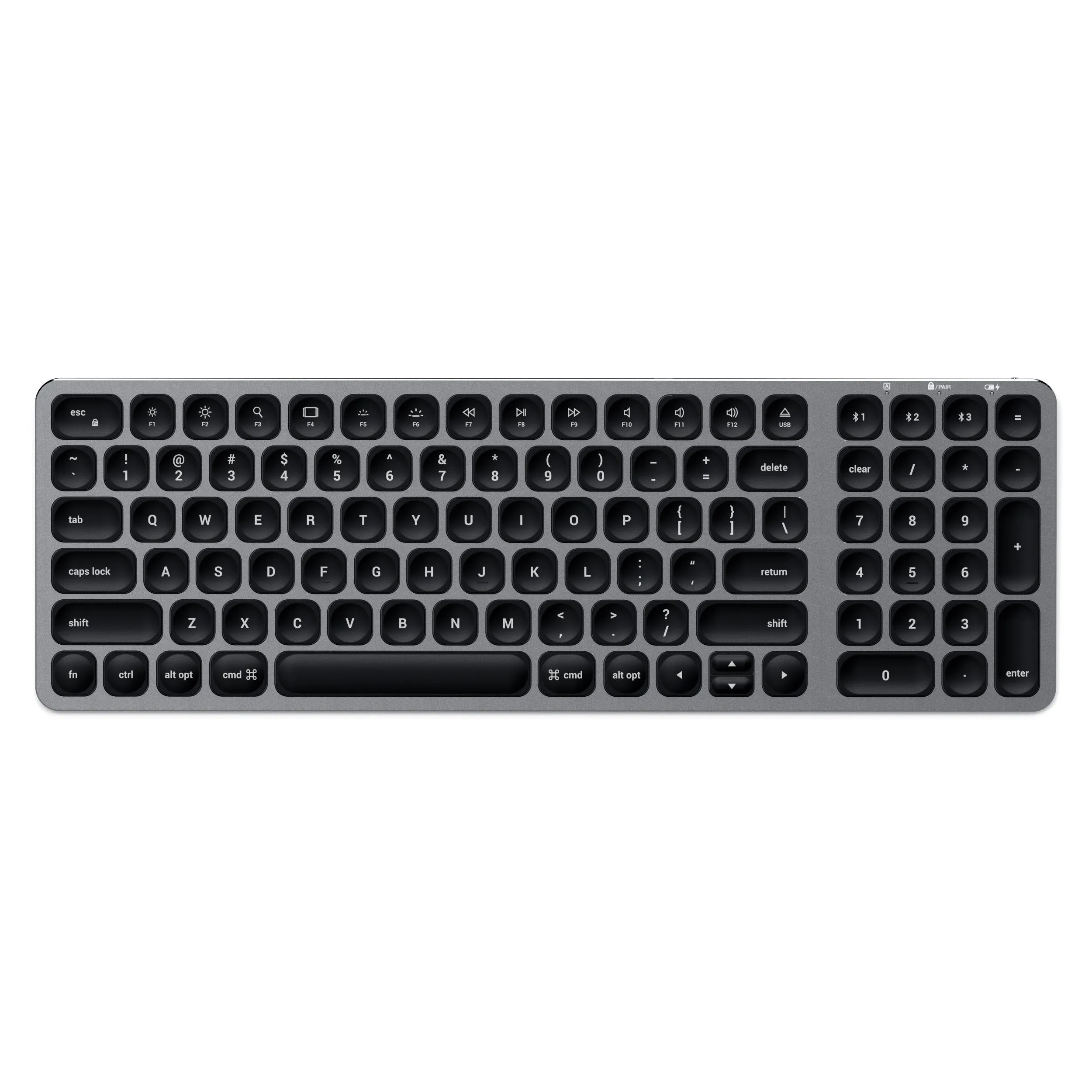 Compact Backlit Bluetooth Keyboard