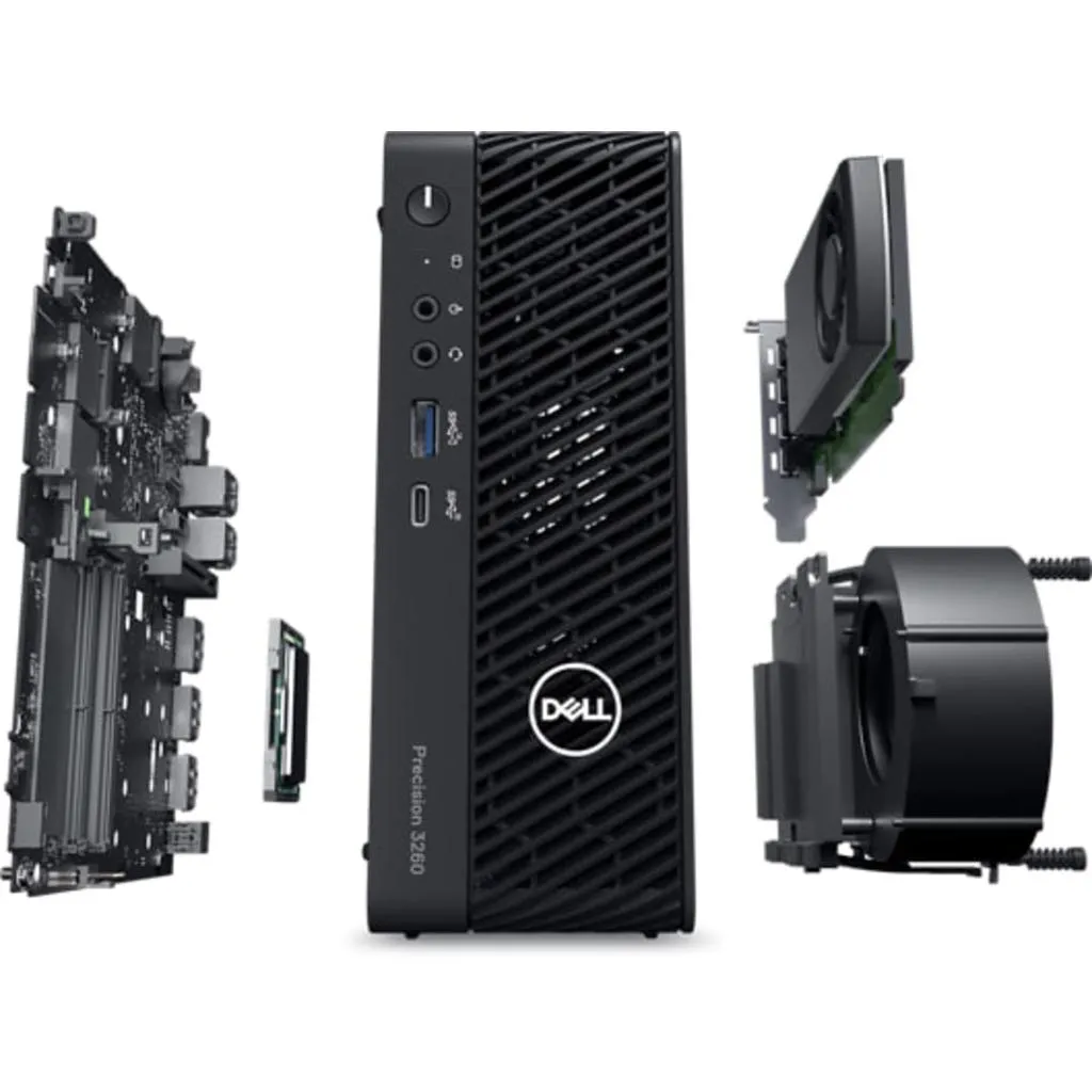 Dell Precision T3260 Compact Desktop Core i7 1.6 GHz - SSD 2 TB RAM 64GB