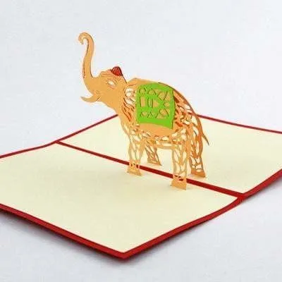 Elephant Pop-Up Card