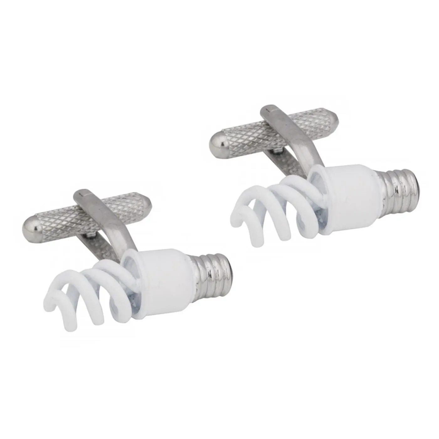 Energy Saving Light Bulb Cufflinks