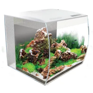 Fluval Flex 15 Aquarium Kit, White