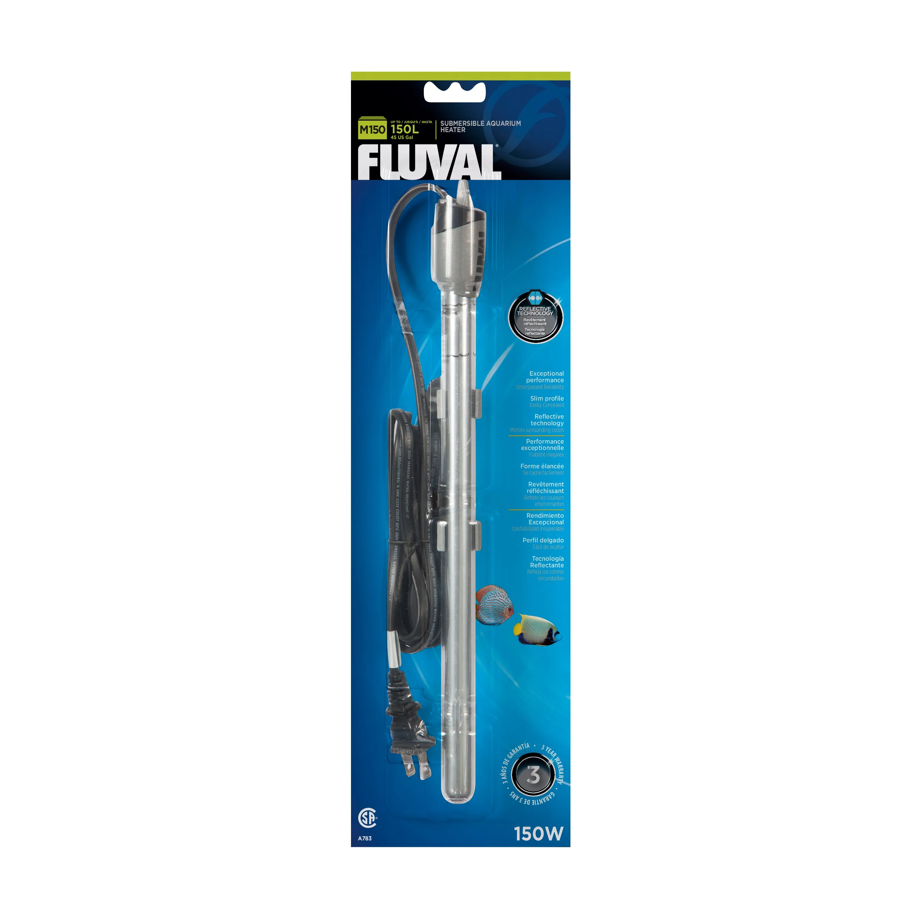 Fluval M Submersible Heater 150 watt