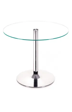 Galaxy Round Glass Table 39"