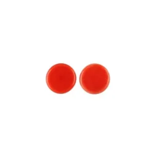 Glass Plugs - Red