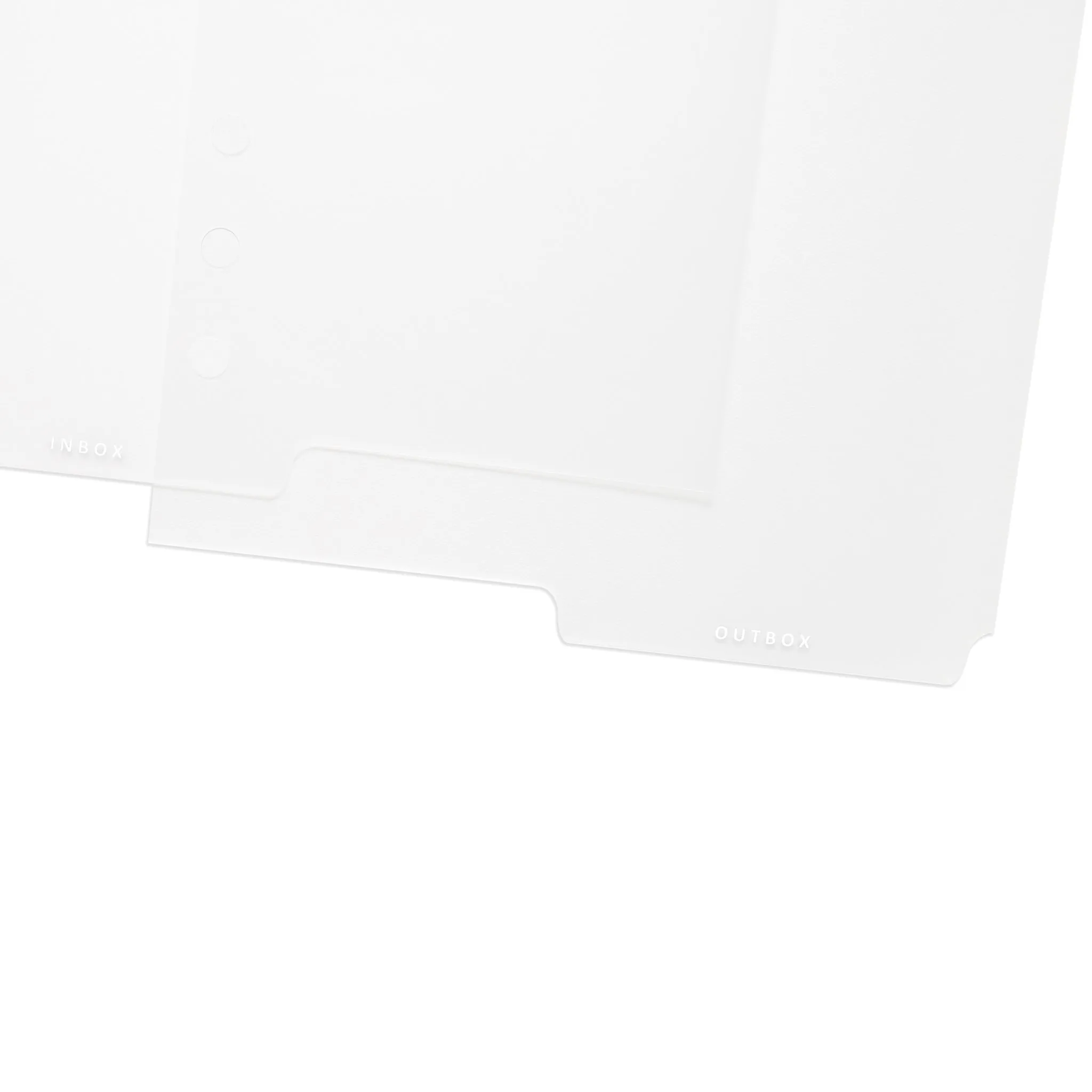 Inbox/Outbox Planner Tab Dividers