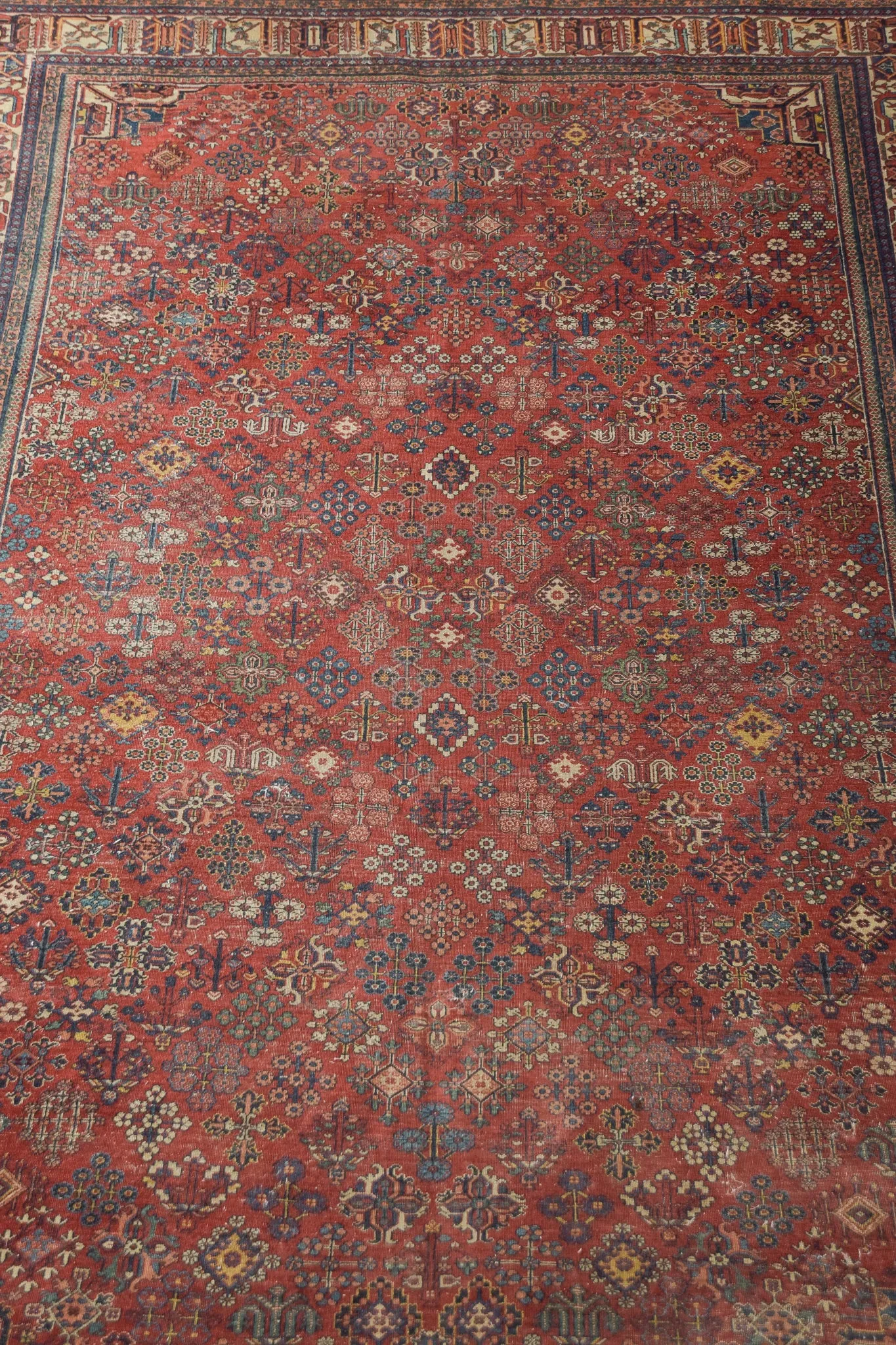 Large Handwoven - Vintage Tabriz Rug