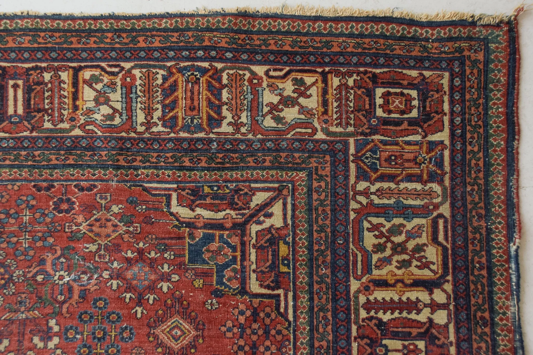 Large Handwoven - Vintage Tabriz Rug