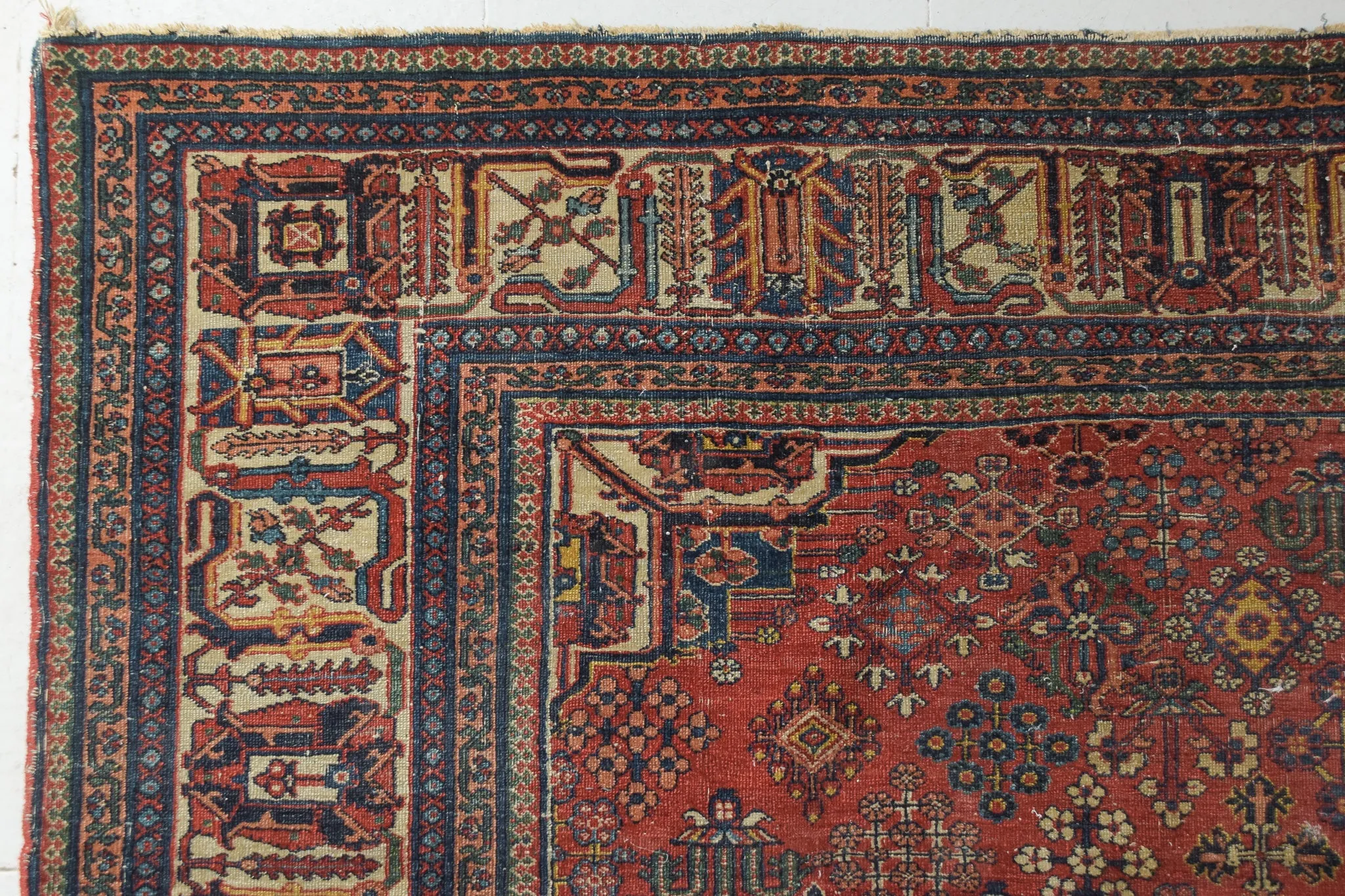 Large Handwoven - Vintage Tabriz Rug