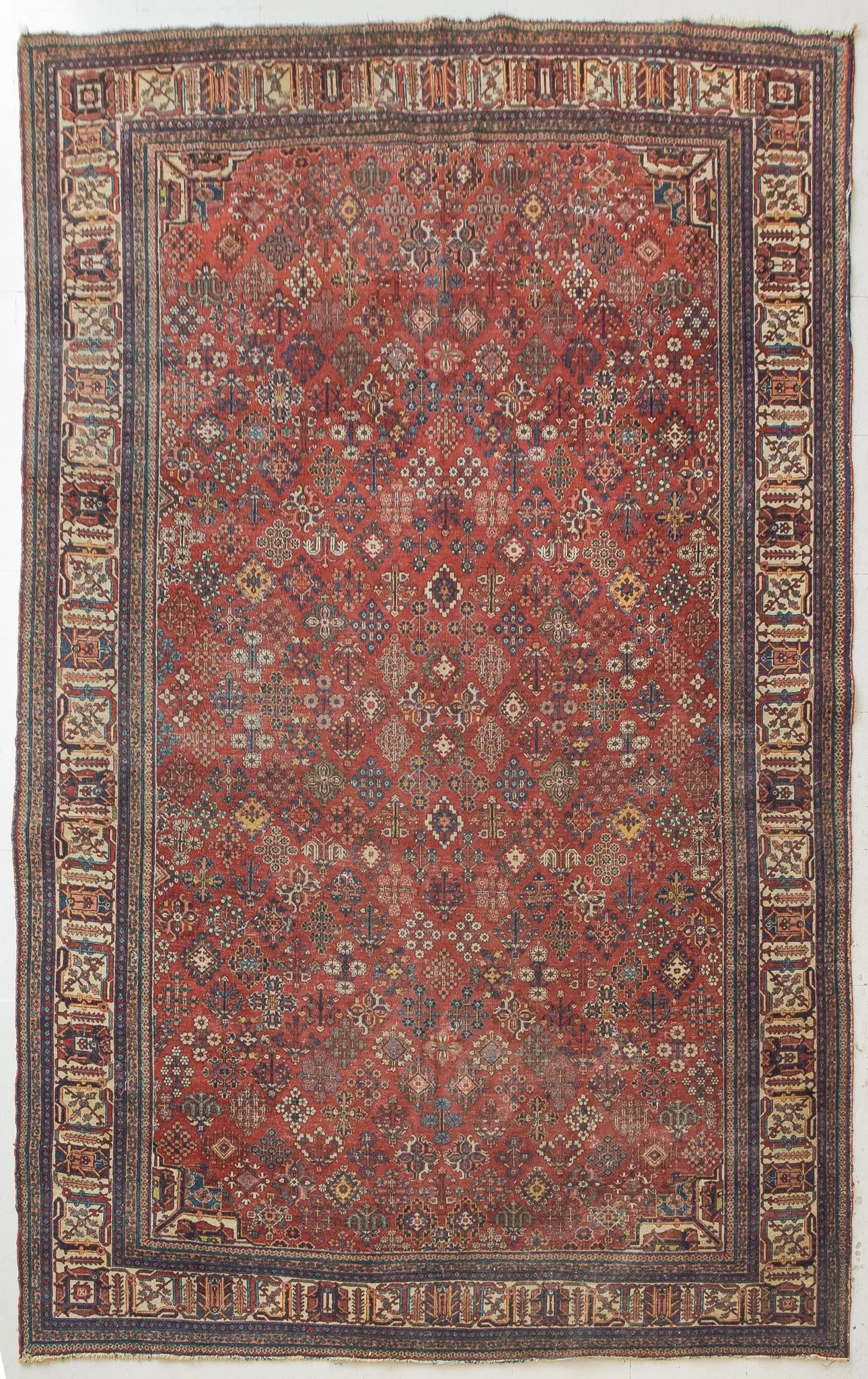 Large Handwoven - Vintage Tabriz Rug