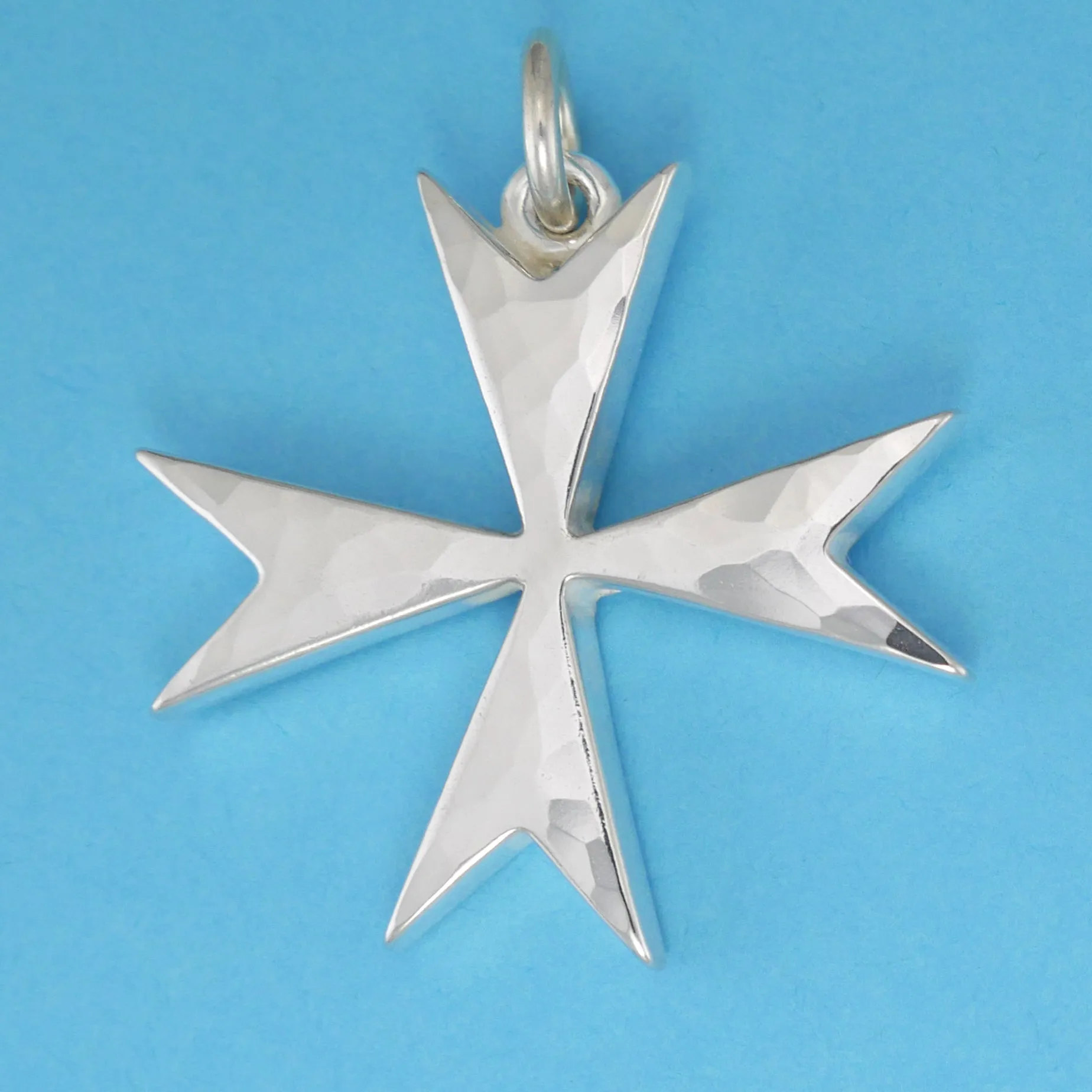 Large Maltese Cross Pendant