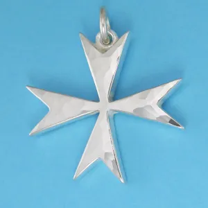 Large Maltese Cross Pendant