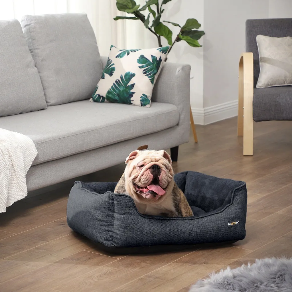 Luxurious Extra-Large Dog Sofa Bed with Removable Cover