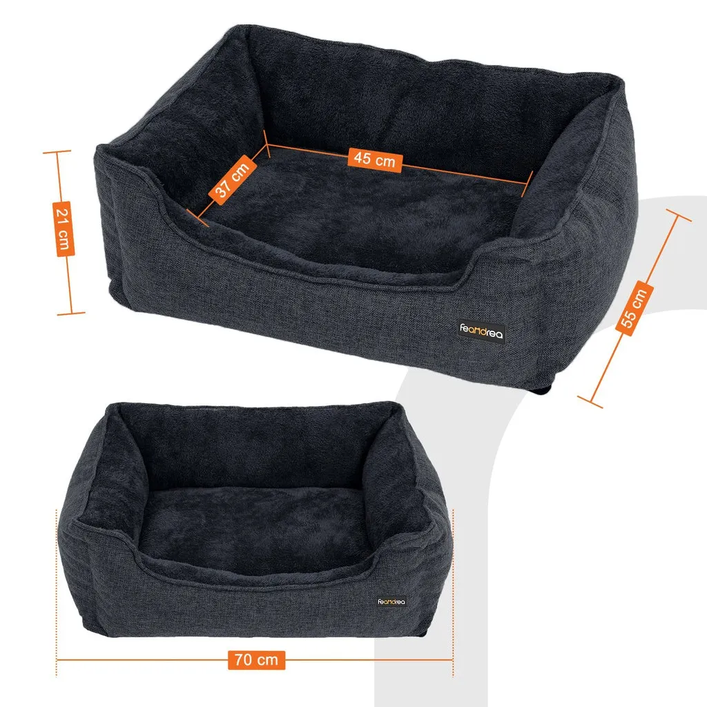 Luxurious Extra-Large Dog Sofa Bed with Removable Cover