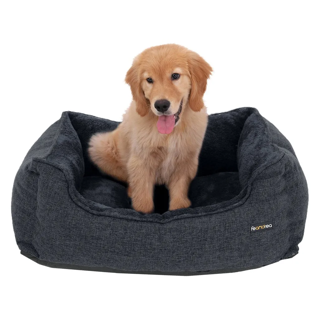 Luxurious Extra-Large Dog Sofa Bed with Removable Cover