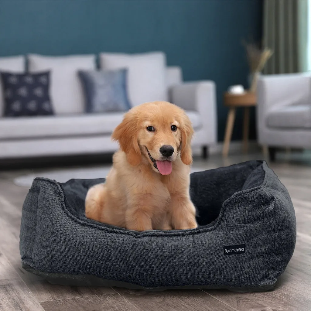 Luxurious Extra-Large Dog Sofa Bed with Removable Cover