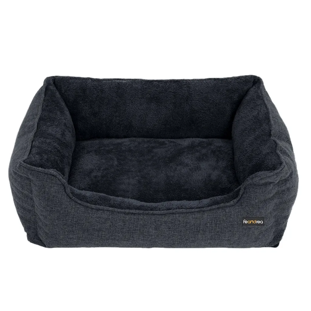 Luxurious Extra-Large Dog Sofa Bed with Removable Cover