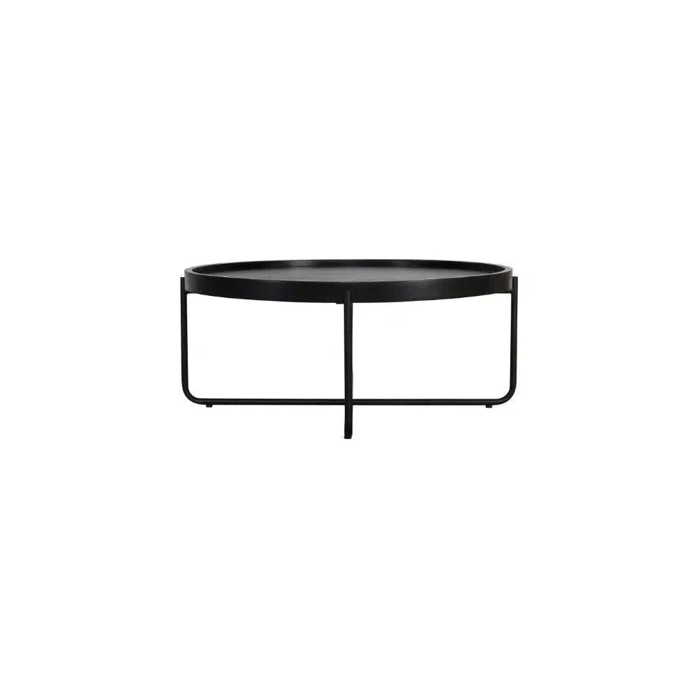 Oliver Round Coffee Table Black