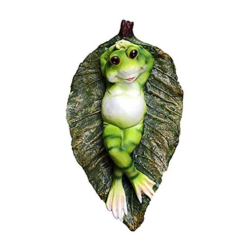 OMEM Creative Aquarium Decorations Landscaping Fish Tank Ornament Floating Frog Pond Accessories