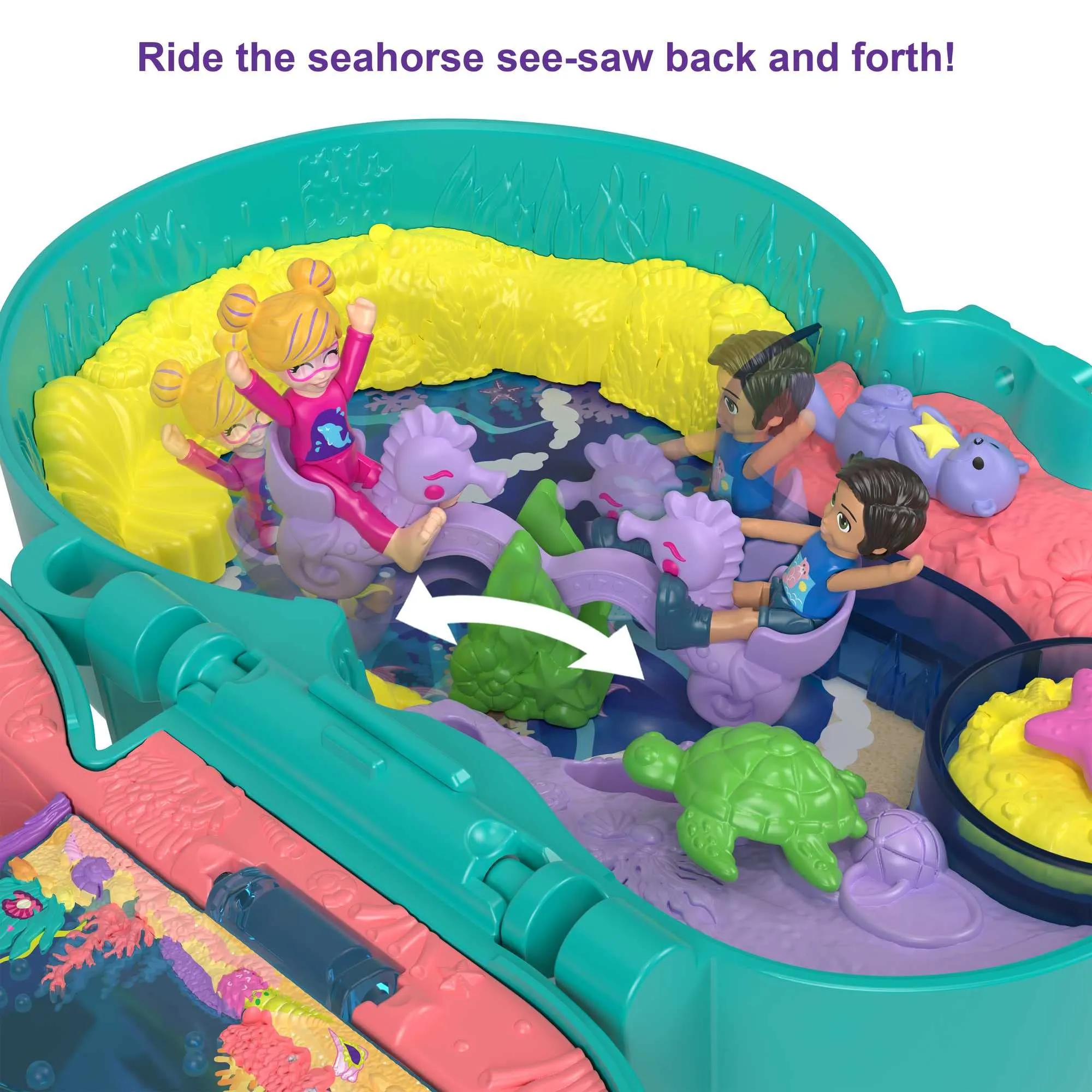 Polly Pocket Otter Aquarium Compact