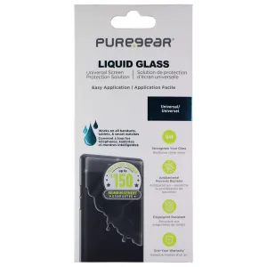 PureGear Liquid Glass Universal Screen Protection for Smartphones & More - Clear