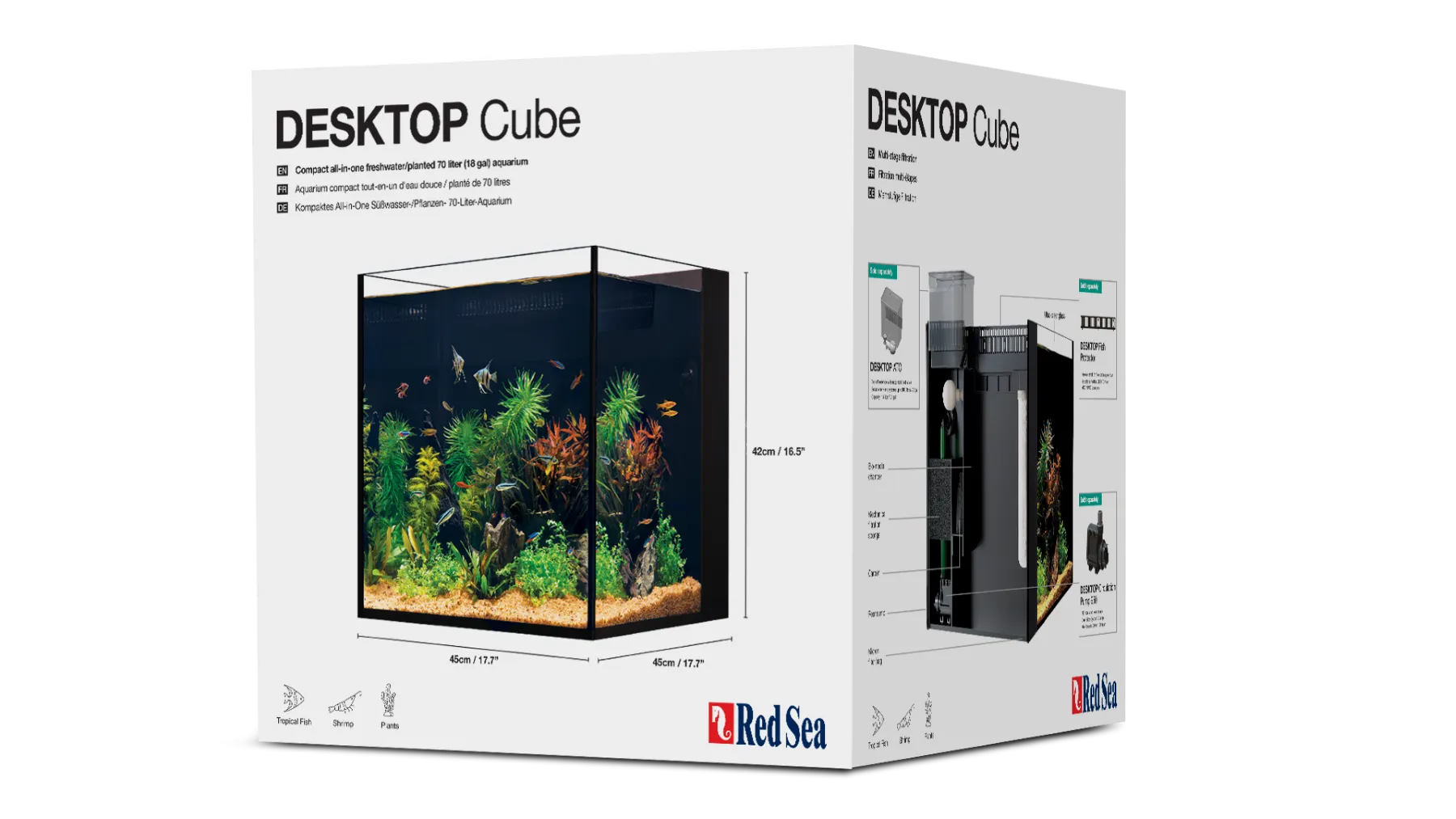 Red Sea Desktop Cube Tank 70L/18.5G - SPECIAL ORDER