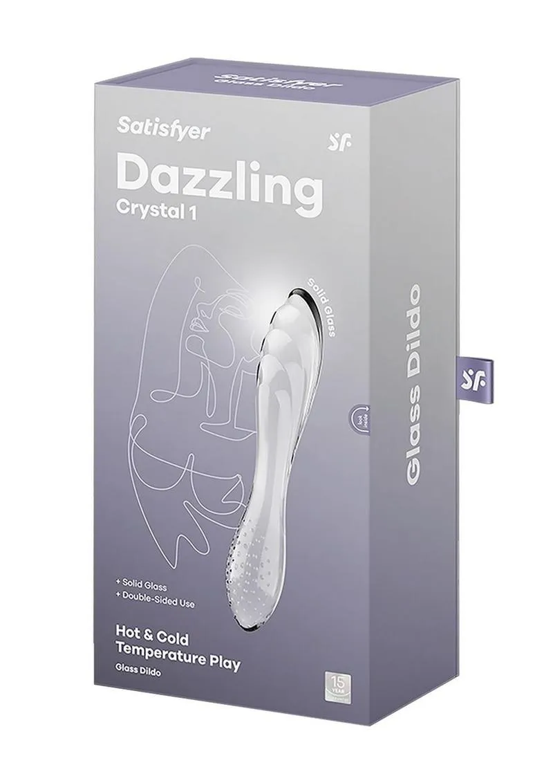 Satisfyer Dazzling Crystal 1 Glass Dildo