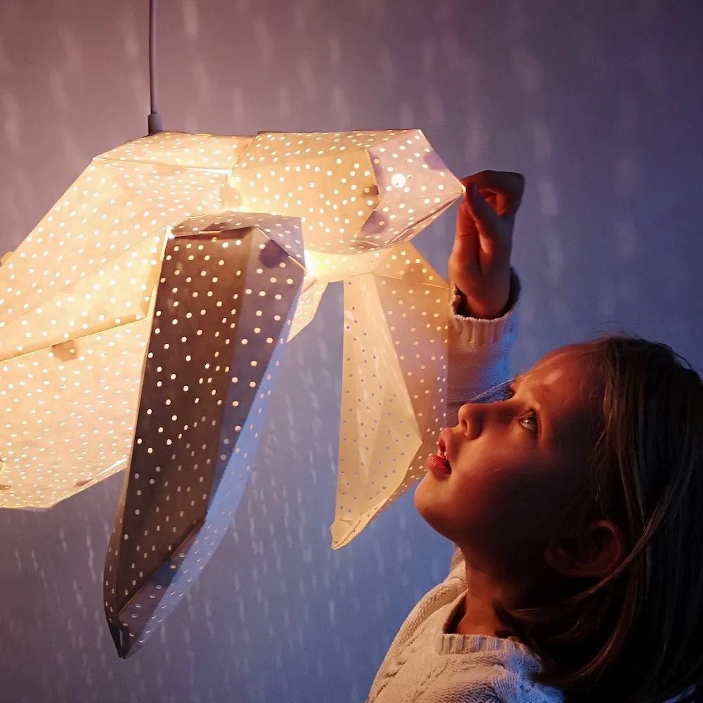 Sea Turtle Origami Ceiling Light