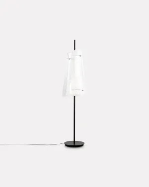 Sebastian Herkner Bent Transparent Floor Lamp