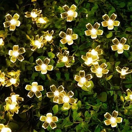 Solar Sakura String 30 LED Light (Warm Light)