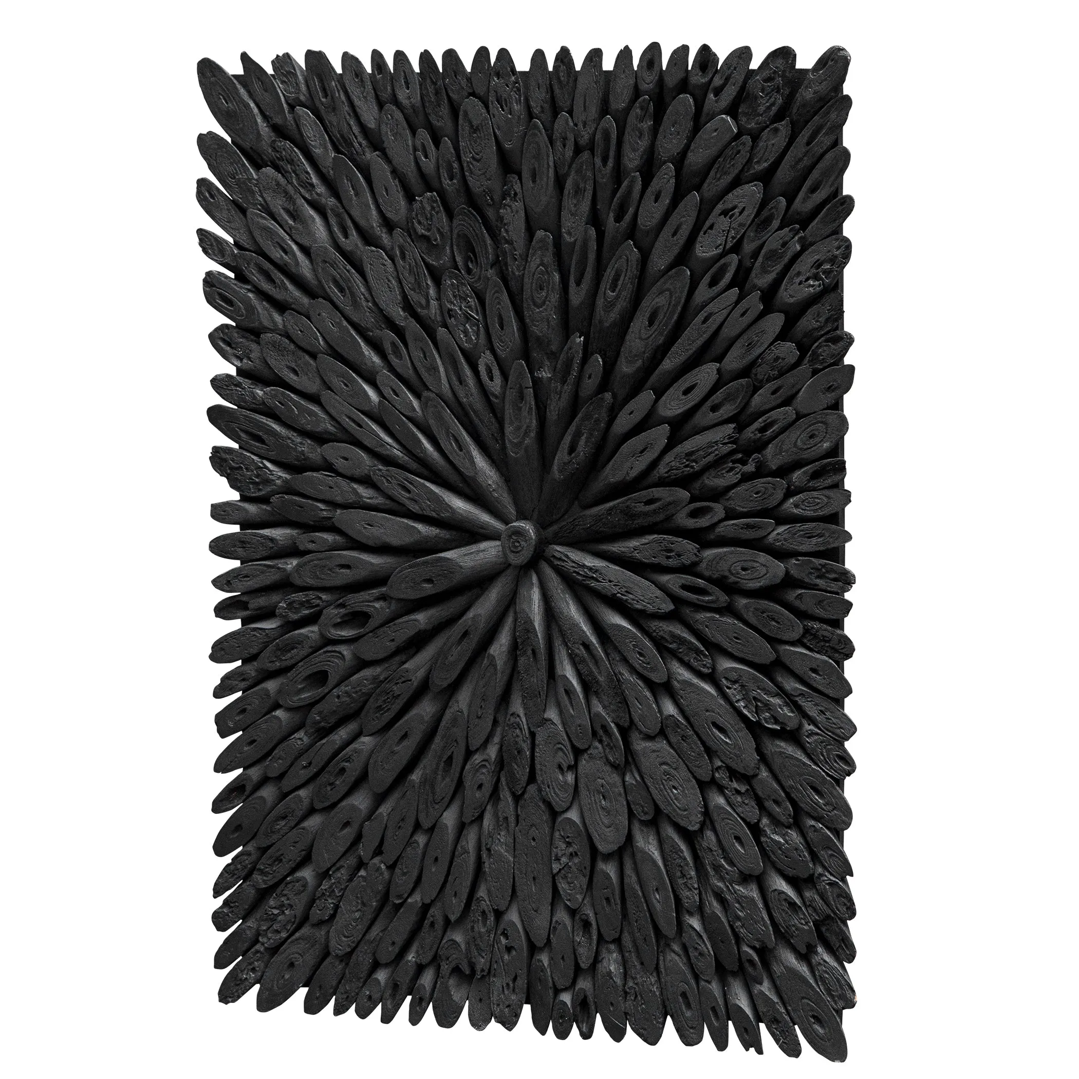 Uttermost Bahama Black Wood Wall Decor