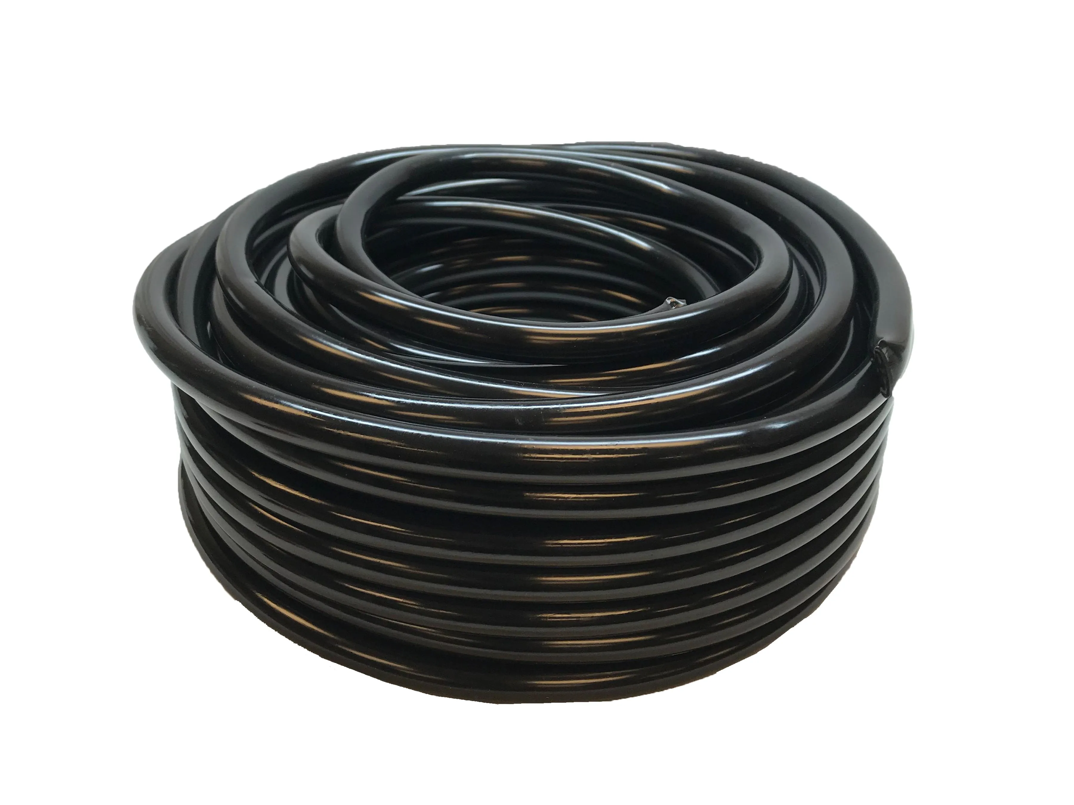 Viagrow Vinyl Multi-Purpose Irrigation Tubing (100ft, 1/2 ID-5/8 OD), Black