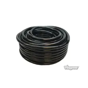 Viagrow Vinyl Multi-Purpose Irrigation Tubing (100ft, 1/2 ID-5/8 OD), Black